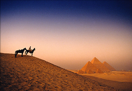 cairo pyramids غروب اهرام مصر | عکس | Tarikhema.ir