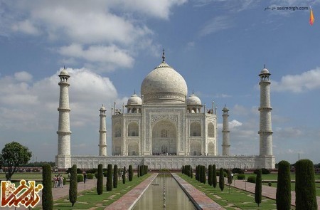 Taj Mahal Agra India2 10 شاهکار از عجایب معماری جهان | تاریخ ما Tarikhema.ir