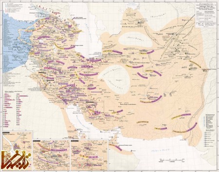 Iran Sasanian Dynasty Map5 تجارت در دوره ساسانیان | تاریخ ما Tarikhema.ir