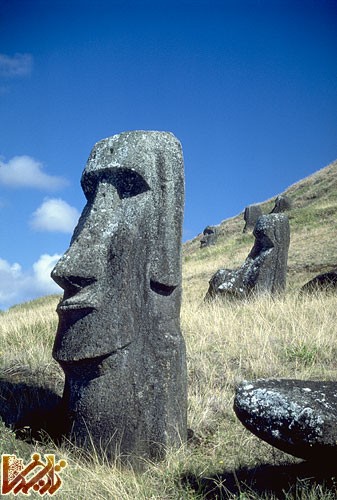 shrine palace ancient statue photos archeology wonders usa ancient archaeology subject  moai statues 03 500 جزیره ایستر | تاریخ ما Tarikhema.ir