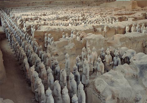 china terra cotta army باز هم به تعداد سربازان ارتش سفالی 2000 هزار ساله چینی افزوده شد  | تاریخ باستان تمدن عکسهای تاریخی